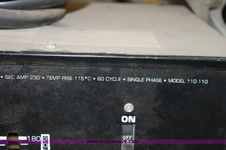 image for item D7714 Solar 230 amp AC arc welder