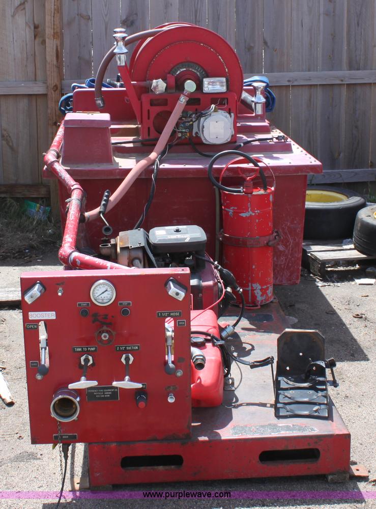 image for item D7804 Emergency Fire Equipment fire fighting skid unit
