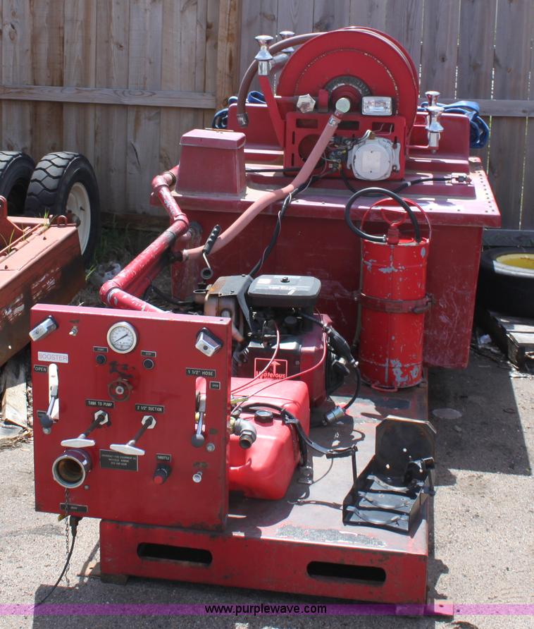 image for item D7804 Emergency Fire Equipment fire fighting skid unit