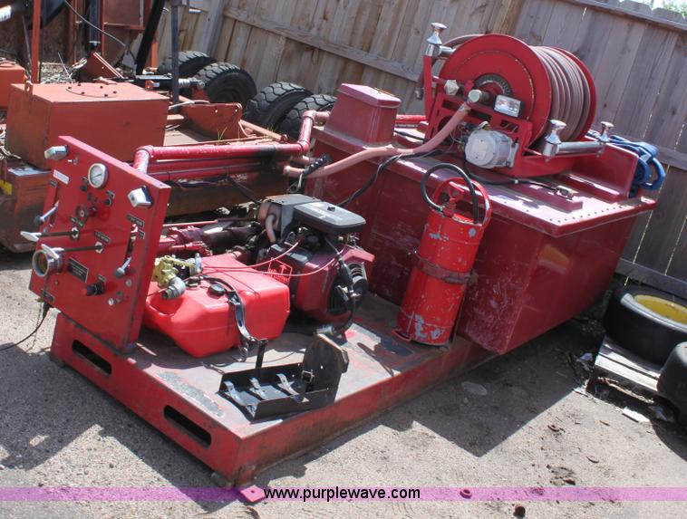 image for item D7804 Emergency Fire Equipment fire fighting skid unit