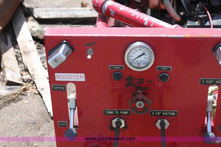 image for item D7804 Emergency Fire Equipment fire fighting skid unit
