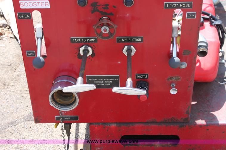 image for item D7804 Emergency Fire Equipment fire fighting skid unit