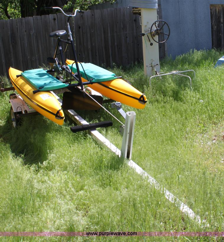 image for item D7816 Hydro bikes paddle boat