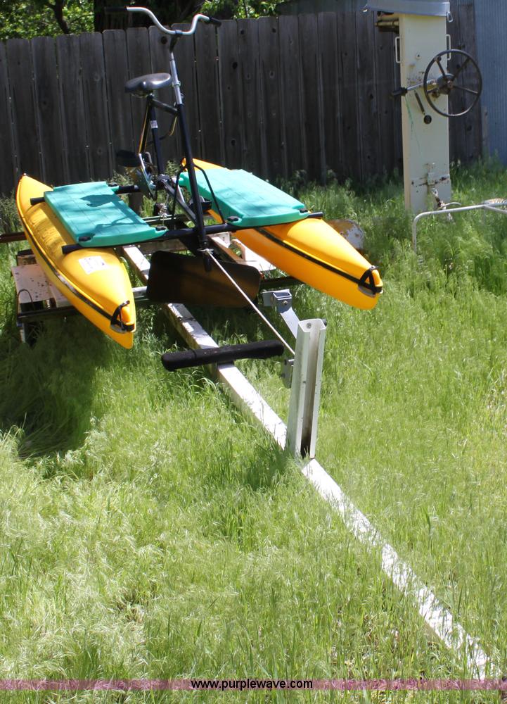 image for item D7816 Hydro bikes paddle boat