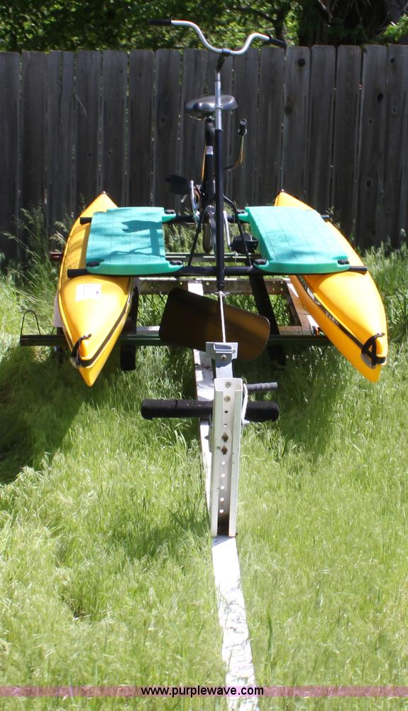 image for item D7816 Hydro bikes paddle boat