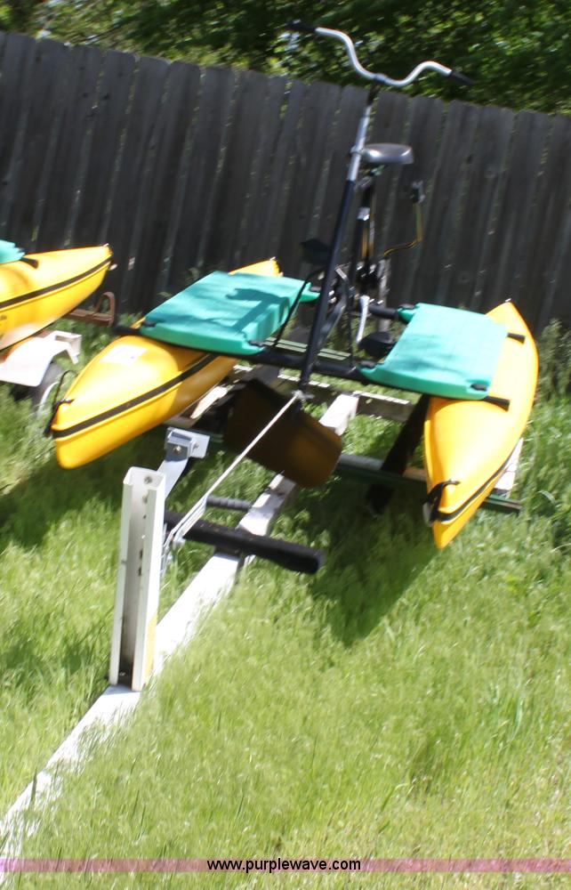 image for item D7816 Hydro bikes paddle boat