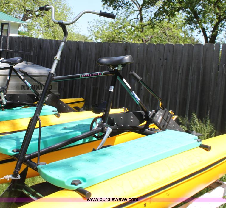 image for item D7816 Hydro bikes paddle boat