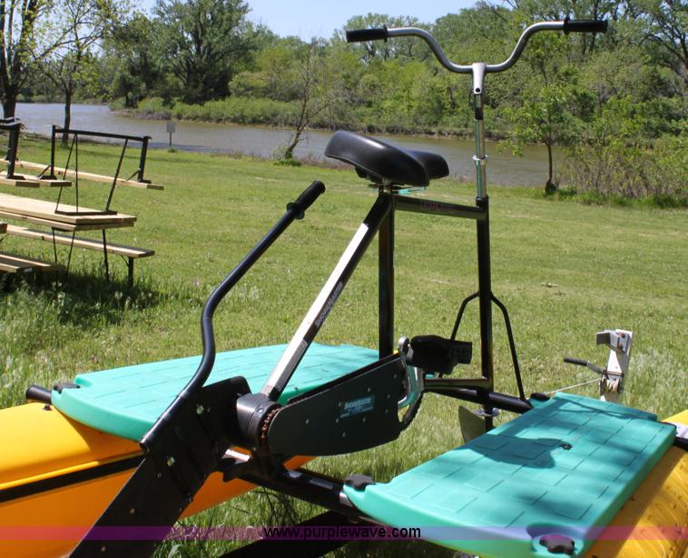 image for item D7816 Hydro bikes paddle boat