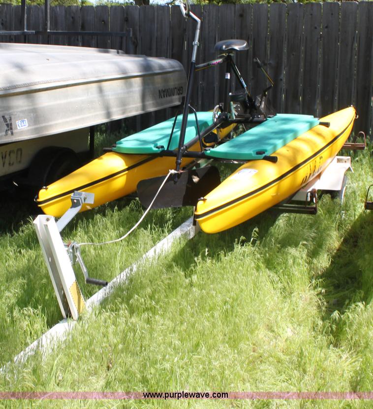 image for item D7817 Hydro bikes paddle boat