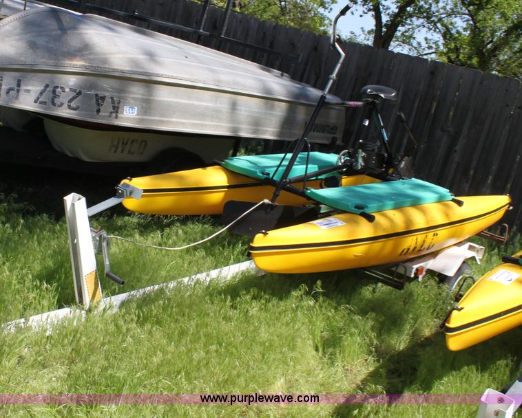 image for item D7817 Hydro bikes paddle boat