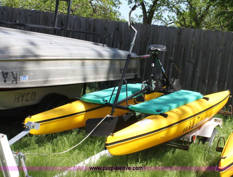 image for item D7817 Hydro bikes paddle boat