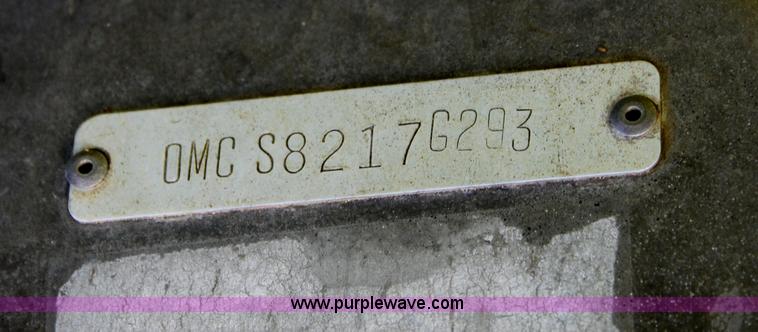 image for item D7818 1992 Grumman 14' aluminum V bottom boat