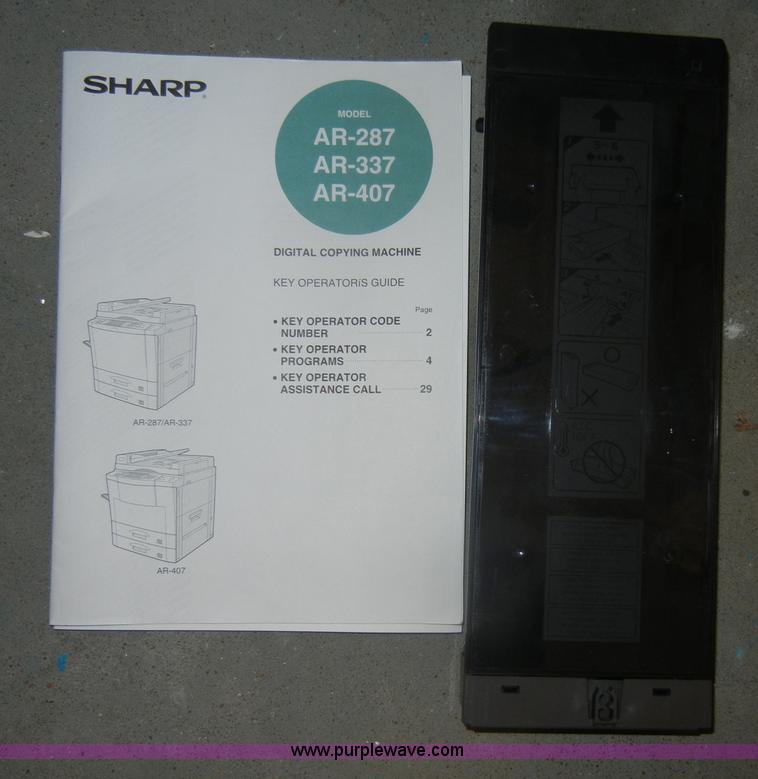 image for item K9041 Sharp MX-B402 black/white copier