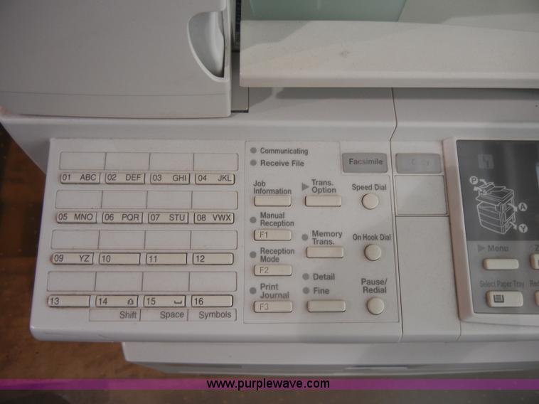 Ricoh Aficio 1013F Super G3 fax machine in Effingham, KS