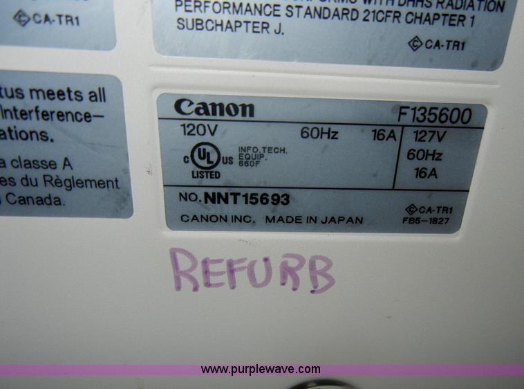 image for item K9043 Canon L6257 Datamax copier