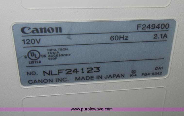 image for item K9043 Canon L6257 Datamax copier