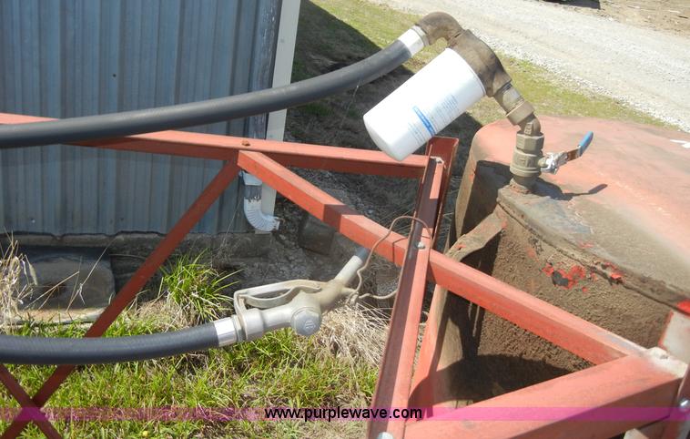 image for item K9044 300 gallon diesel fuel tank with stand