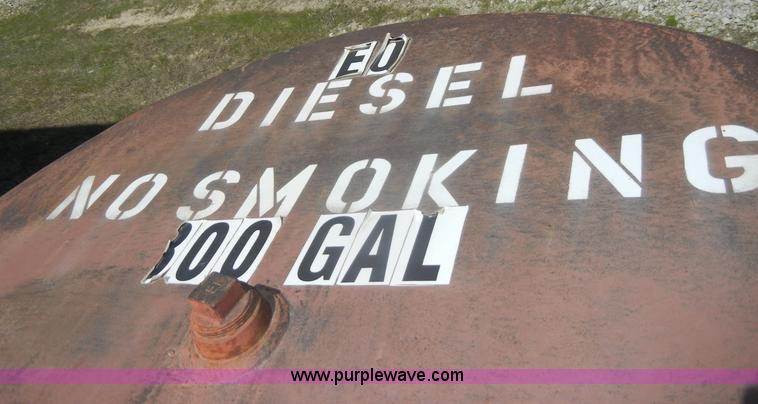image for item K9044 300 gallon diesel fuel tank with stand