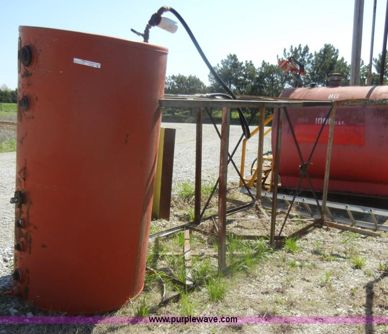 image for item K9045 300 gallon diesel fuel tank with stand