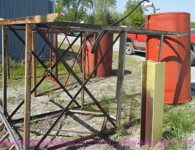 image for item K9045 300 gallon diesel fuel tank with stand