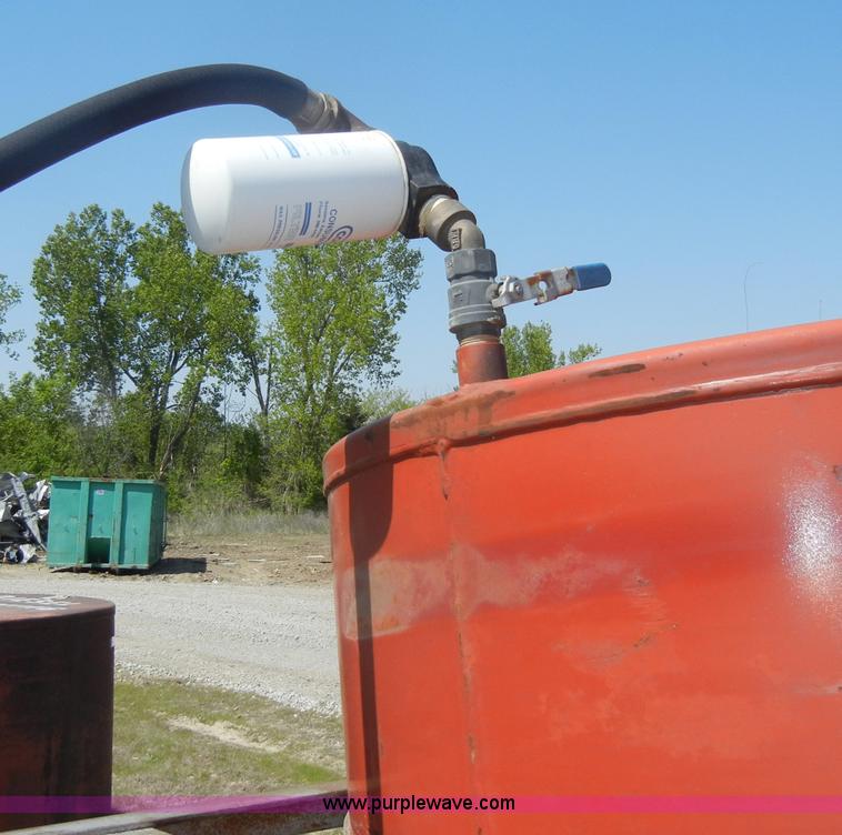 image for item K9045 300 gallon diesel fuel tank with stand