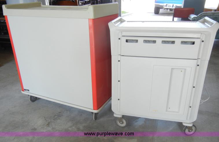 image for item K9053 (2) assorted medical carts
