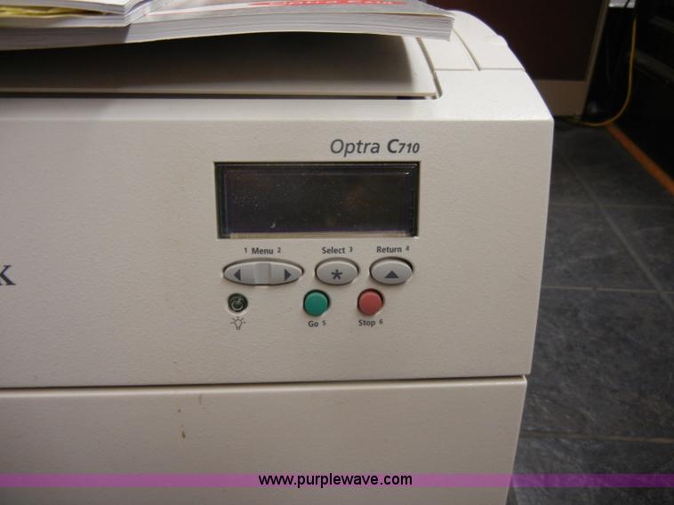 image for item K9054 Lexmark Optra C710 printer