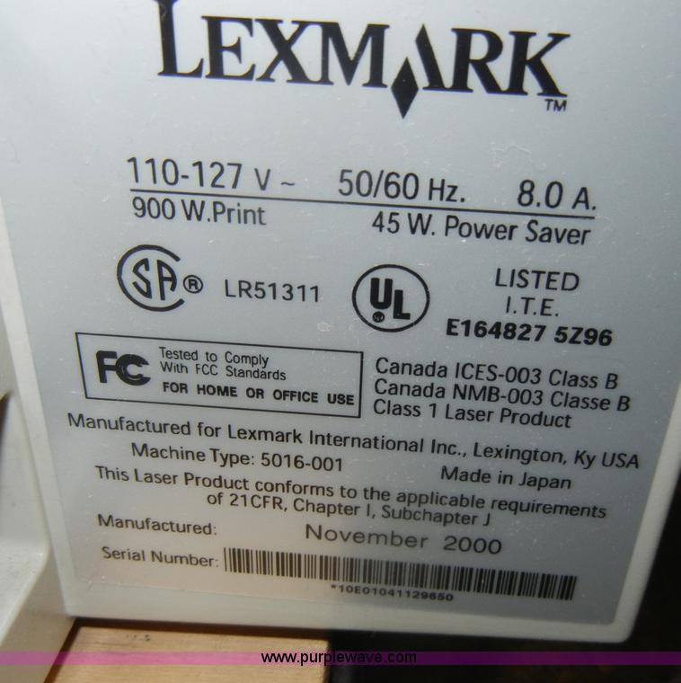 image for item K9054 Lexmark Optra C710 printer