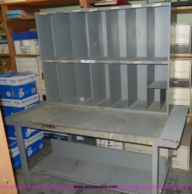 image for item K9058 Slotted license tag work table