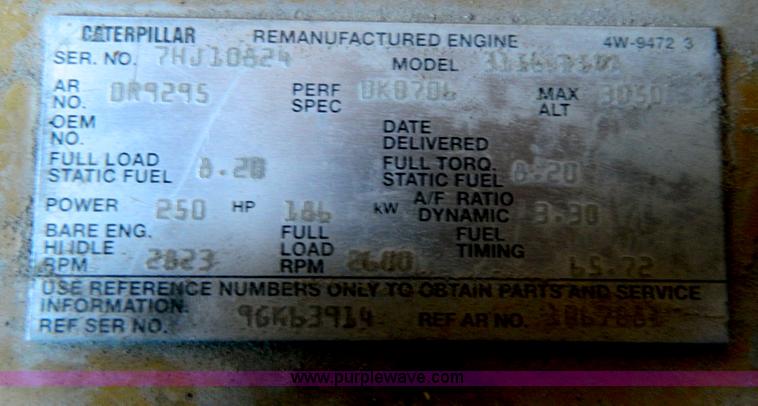 image for item T9819 Reman Caterpillar 3116 diesel engine