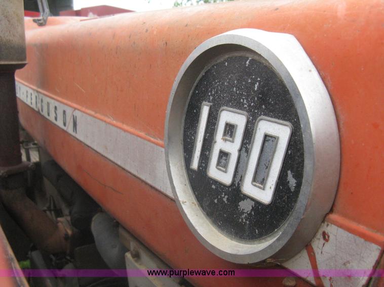 image for item A6184 Massey-Ferguson 180 tractor