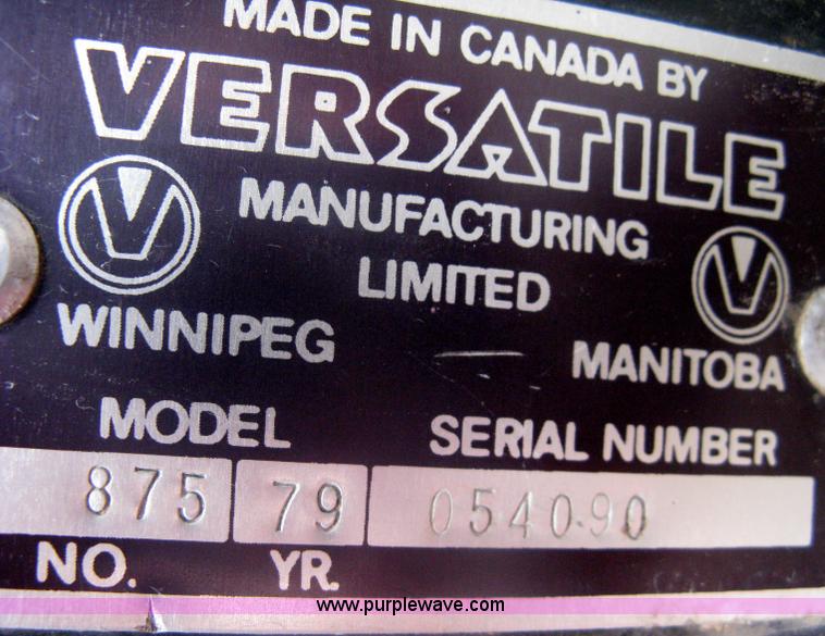 image for item A6198 1979 Versatile 875 4WD tractor