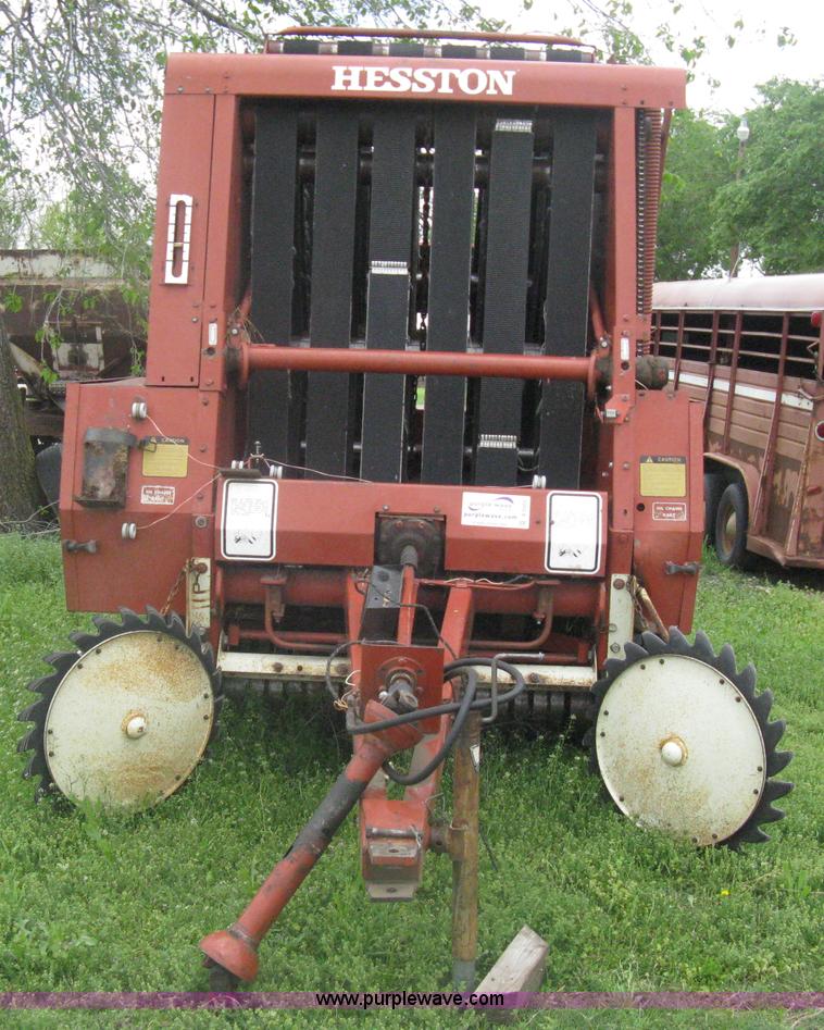 image for item A6205 Hesston 5540 round baler