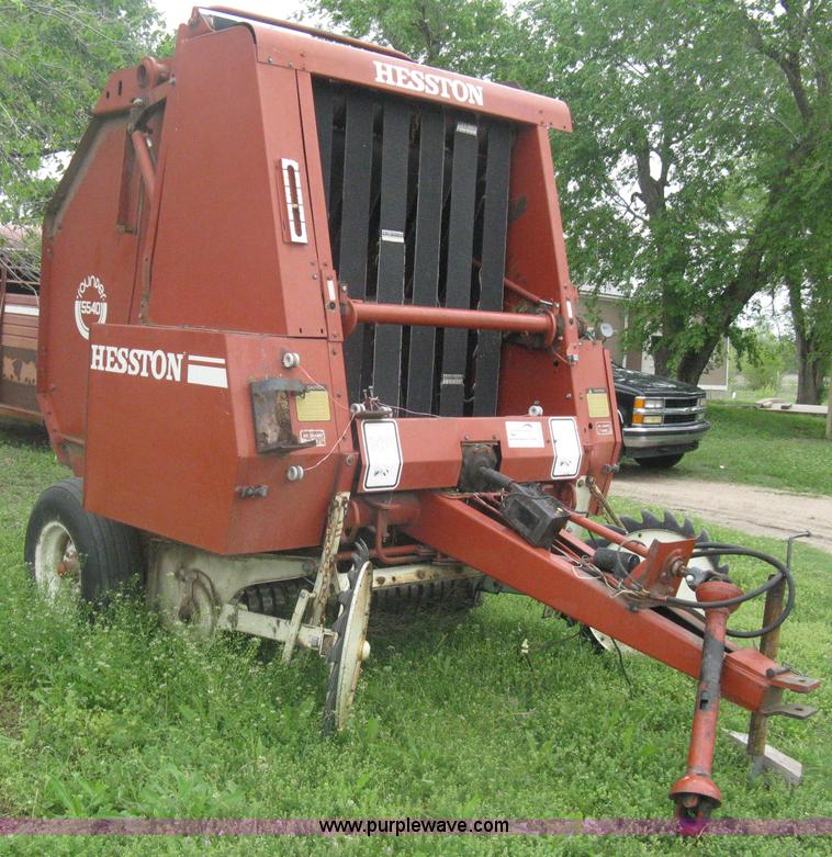 image for item A6205 Hesston 5540 round baler