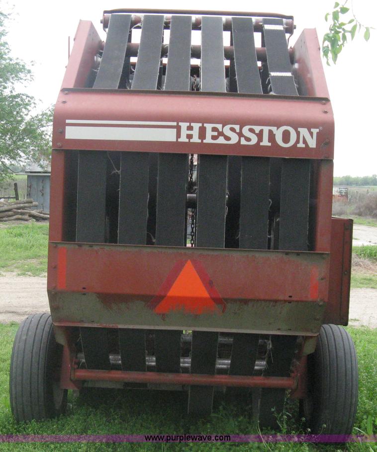 image for item A6205 Hesston 5540 round baler