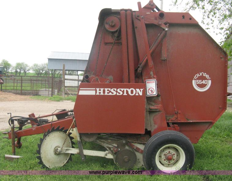image for item A6205 Hesston 5540 round baler