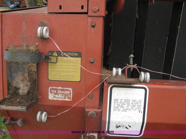 image for item A6205 Hesston 5540 round baler