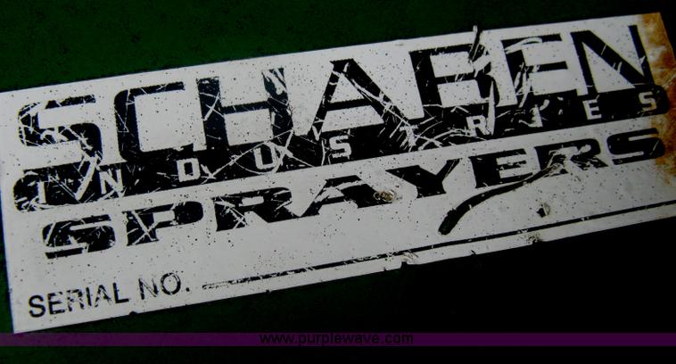 image for item A6209 Schaben three point sprayer