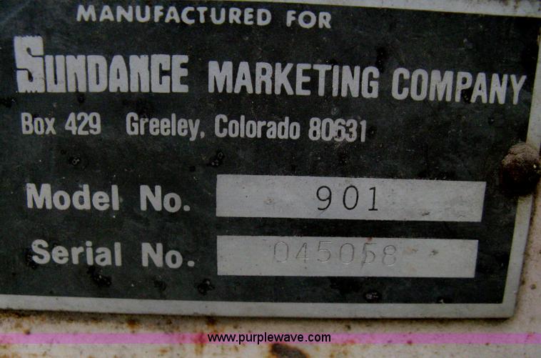 image for item A6210 Sundance 901 tub grinder