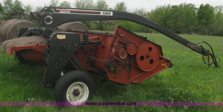 image for item A6232 Hesston 1160 hydro-swing swather