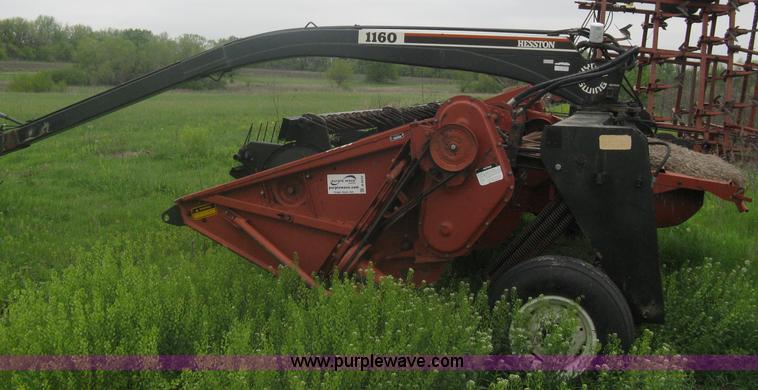 image for item A6232 Hesston 1160 hydro-swing swather
