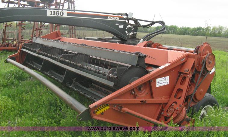 image for item A6232 Hesston 1160 hydro-swing swather