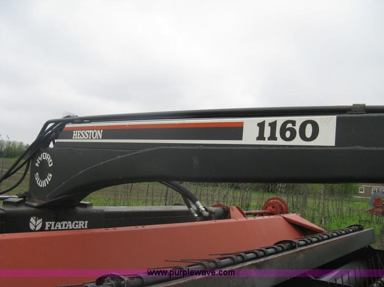 image for item A6232 Hesston 1160 hydro-swing swather
