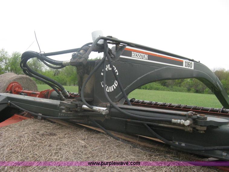 image for item A6232 Hesston 1160 hydro-swing swather