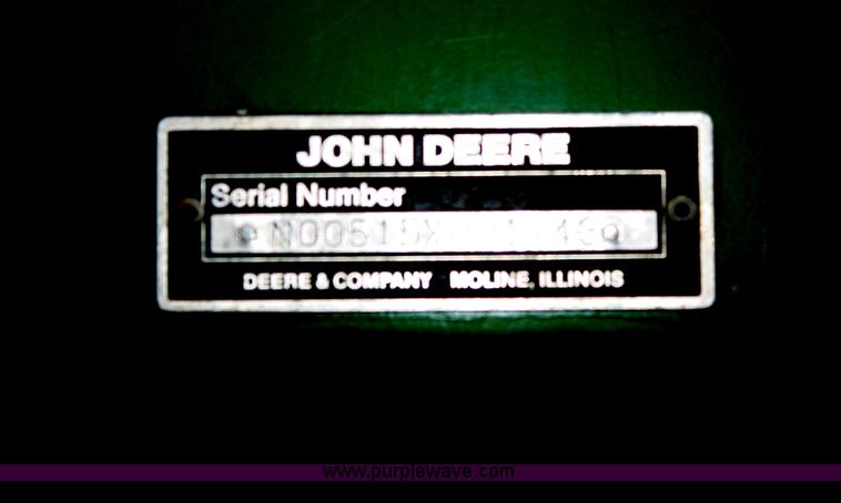 image for item A6784 John Deere 515 drill with carrier