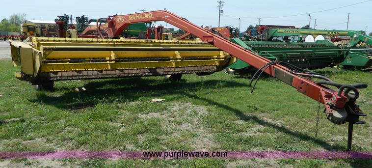 image for item B3657 New Holland 1475 hydro swing swather