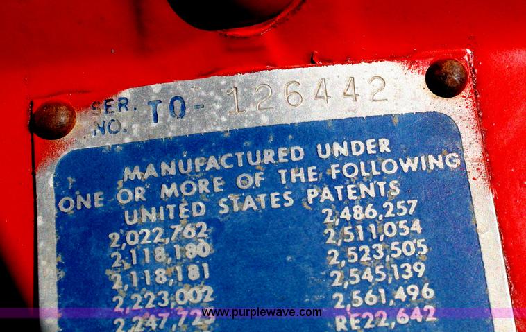 image for item B6520 1954 Ferguson 30 tractor