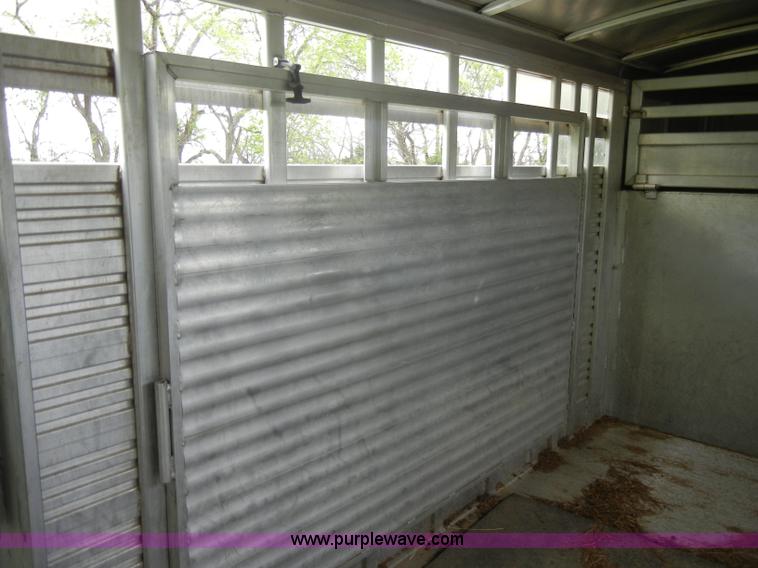 image for item C4476 2002 Travalong 20' gooseneck trailer