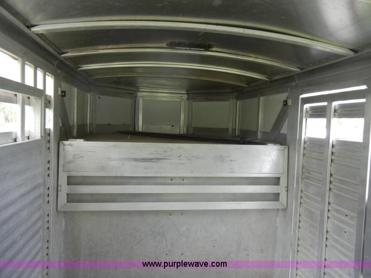 image for item C4476 2002 Travalong 20' gooseneck trailer