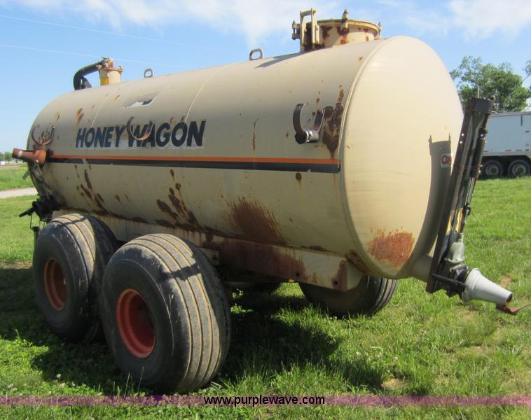 image for item C5455 Clay 2250 gallon Honey Wagon